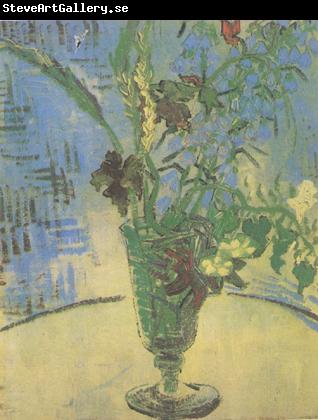 Vincent Van Gogh Still life:Glass with Wild Flowers (nn04)